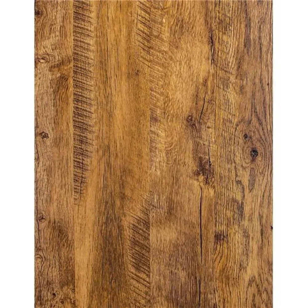 Wood Grain Wallpaper Peel and Stick Wallpaper 17.7inch x 118.1inch Rustic Brown